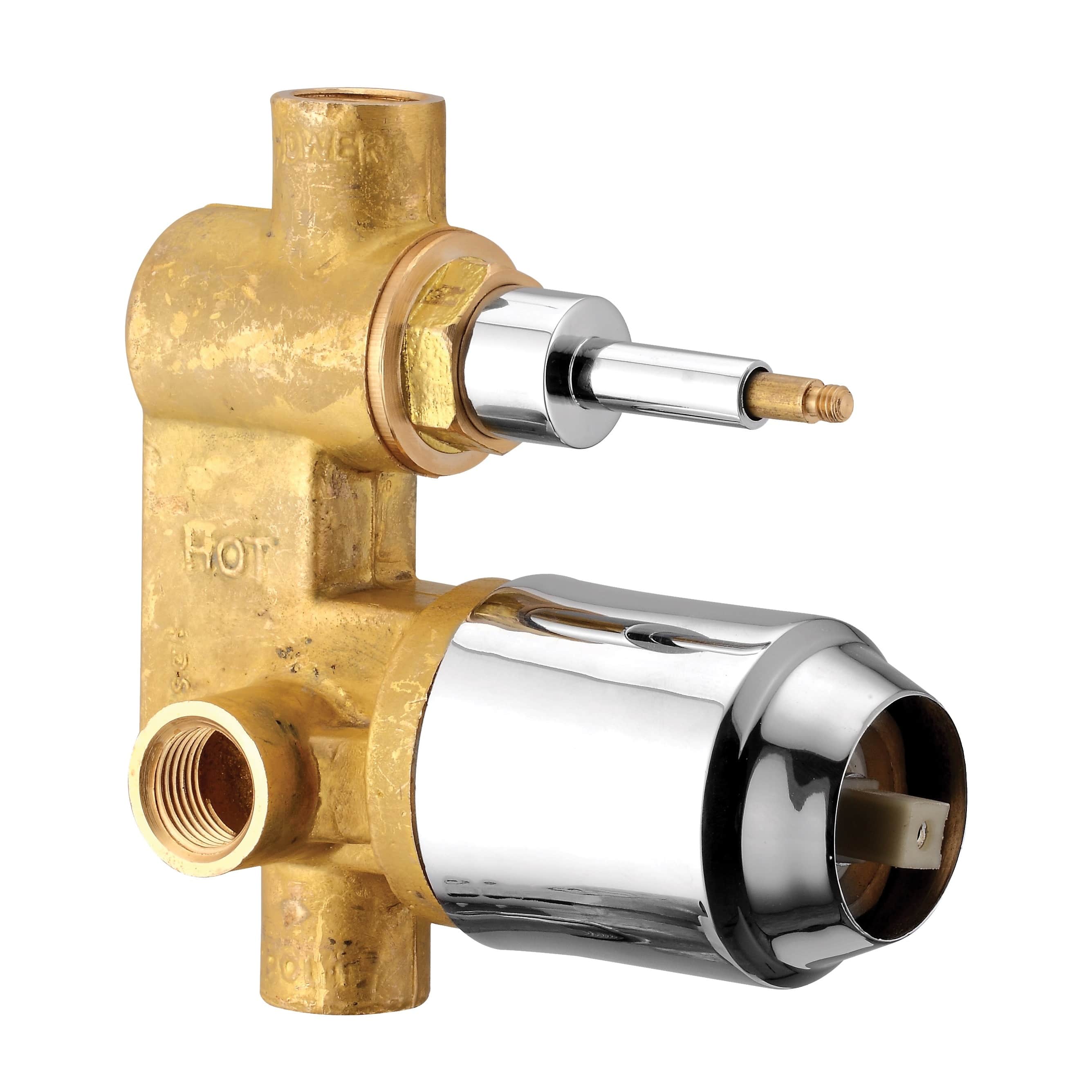 High Flow Single Lever Divertor - front_view