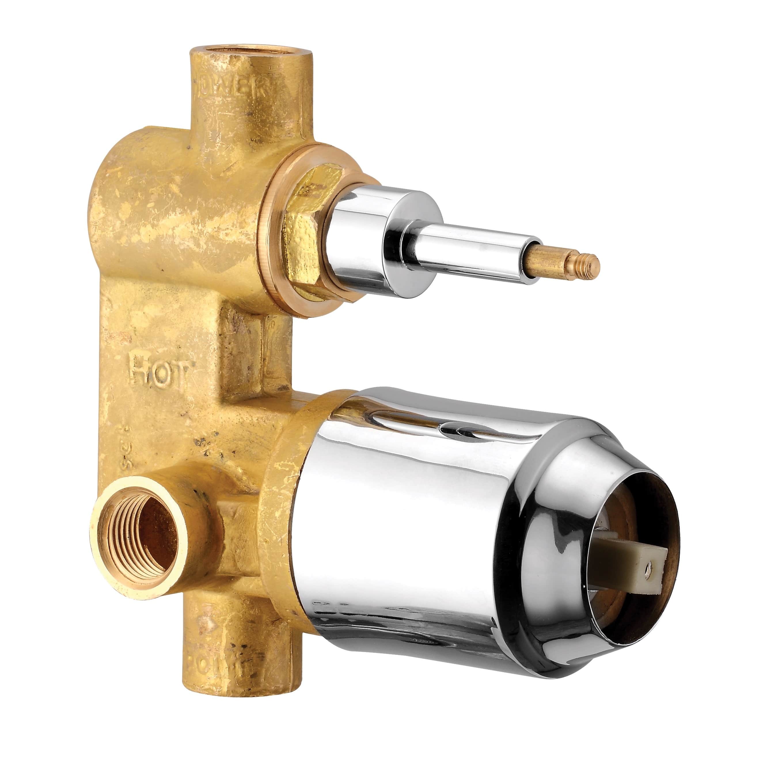 High Flow Single Lever Divertor - top_view