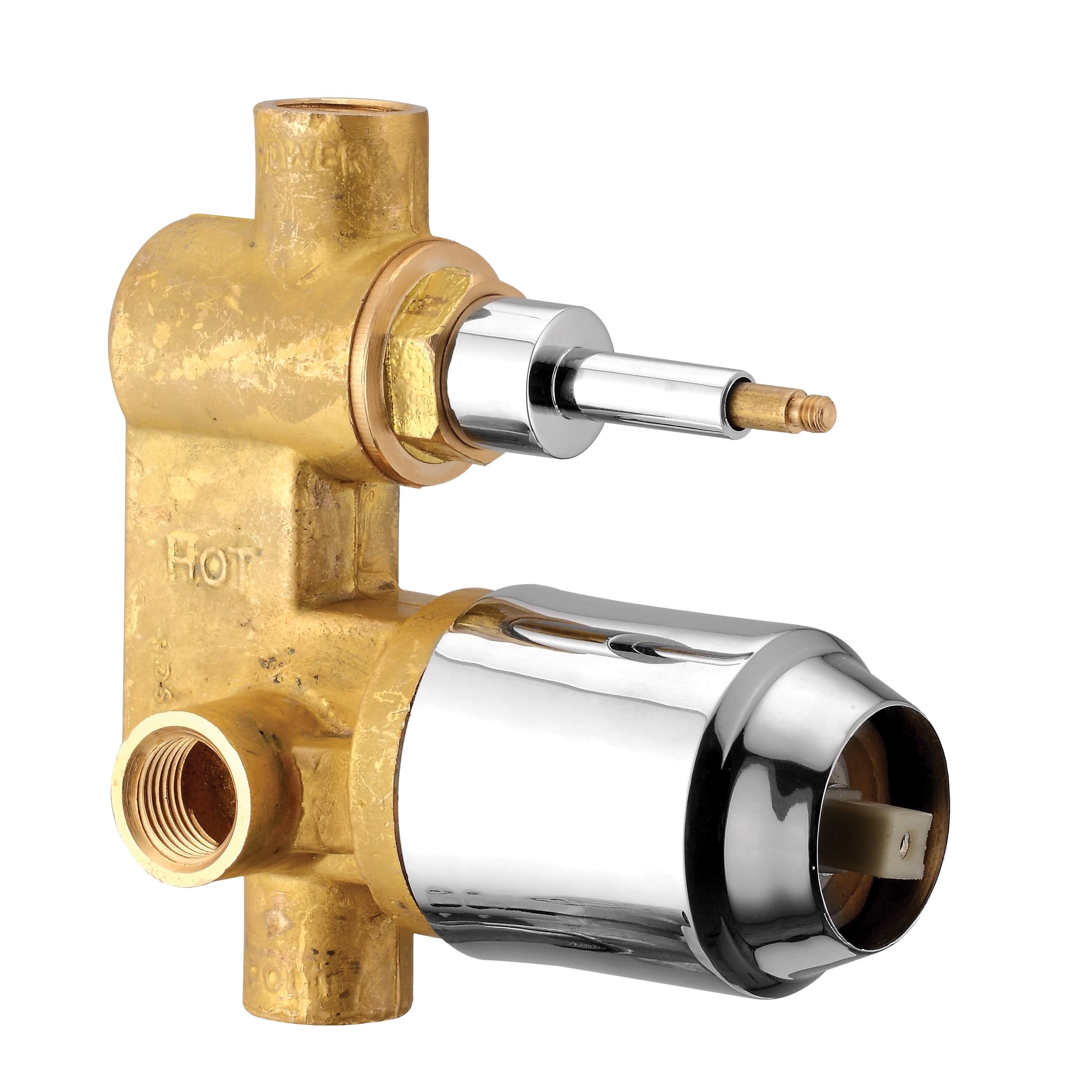 High Flow Single Lever Divertor - rear_view