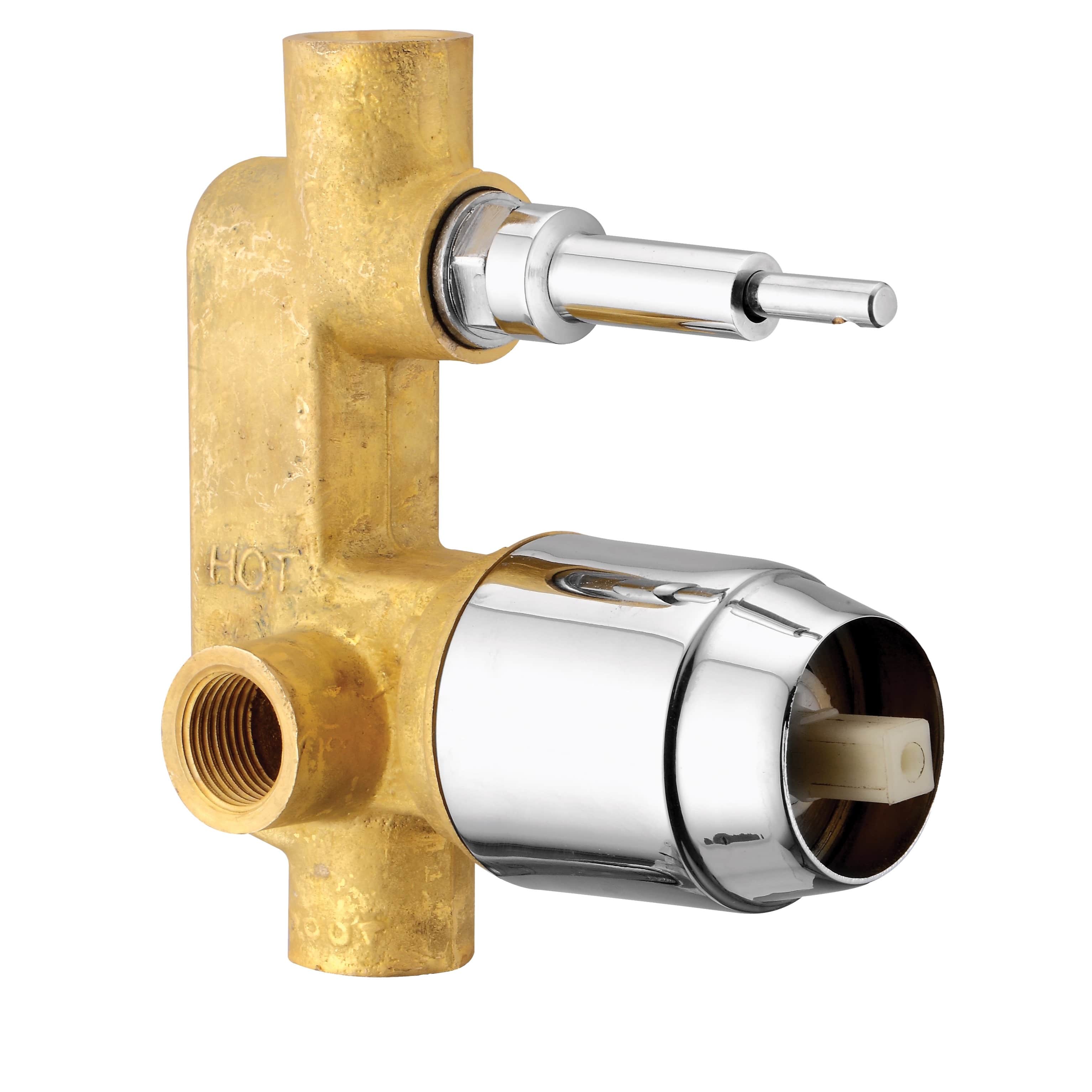 Single-Lever Concealed Mixer and Divertor - top_view