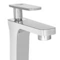 Single Lever Basin Mixer Mounted Tap - top_view