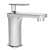 Single Lever Basin Mixer without Pop-up - rear_view