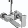 Single Lever Wall Mixer Mounted Tap - front_view