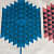 4*6 Cotton Durry Panja Dhurrie Rug Area Rug Handwoven - top_view
