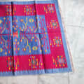 4*6 Cotton Durry Panja Dhurrie Rug Area Rug Handwoven - front_view