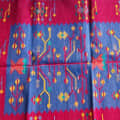 4*6 Cotton Durry Panja Dhurrie Rug Area Rug Handwoven - top_view