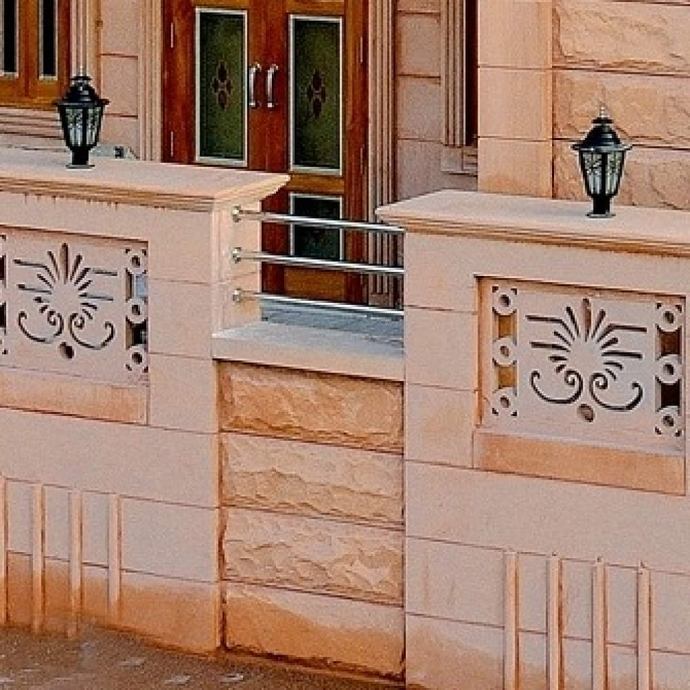 Jodhpur Pink Natural Sandstone I 12 x 4 x 4 sqft - photo