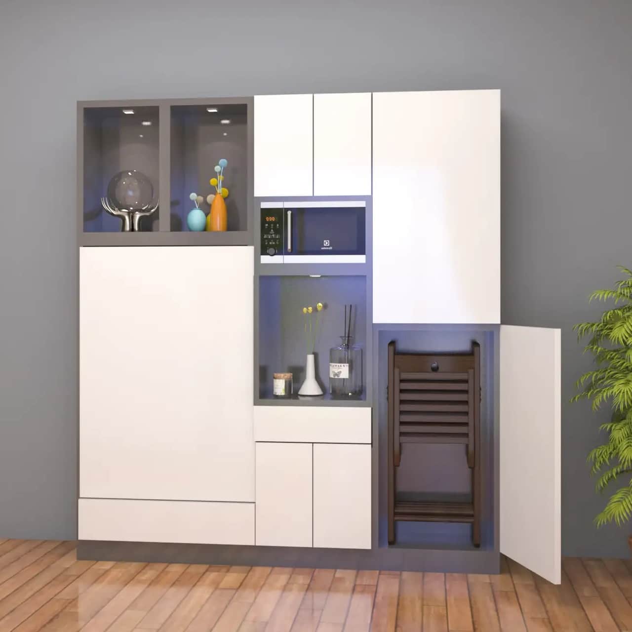 Nebula Prime Multi Functional Dining Unit - front_view