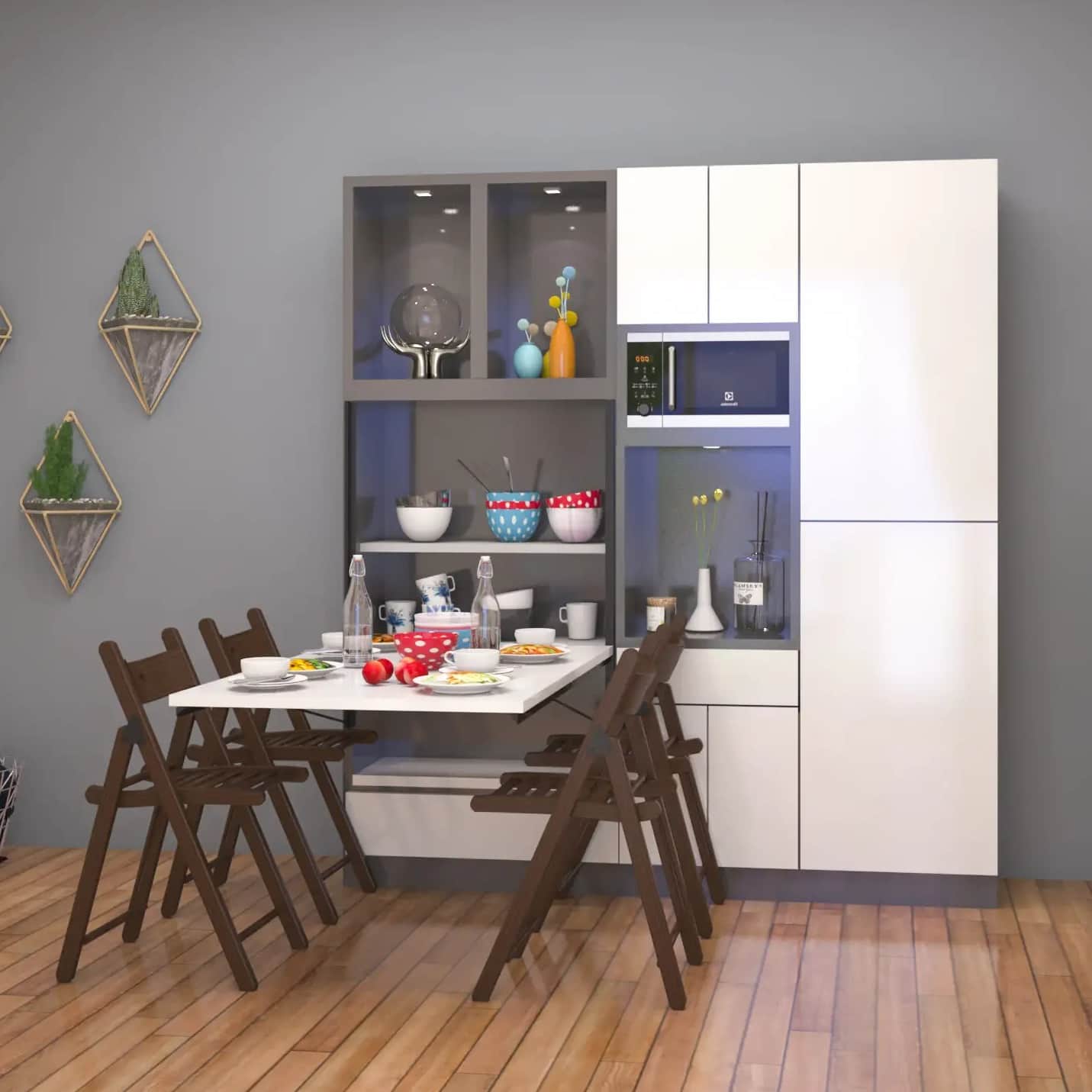 Nebula Prime Multi Functional Dining Unit - top_view