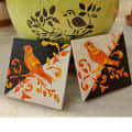 Handcrafted Tea Coaster - front_view