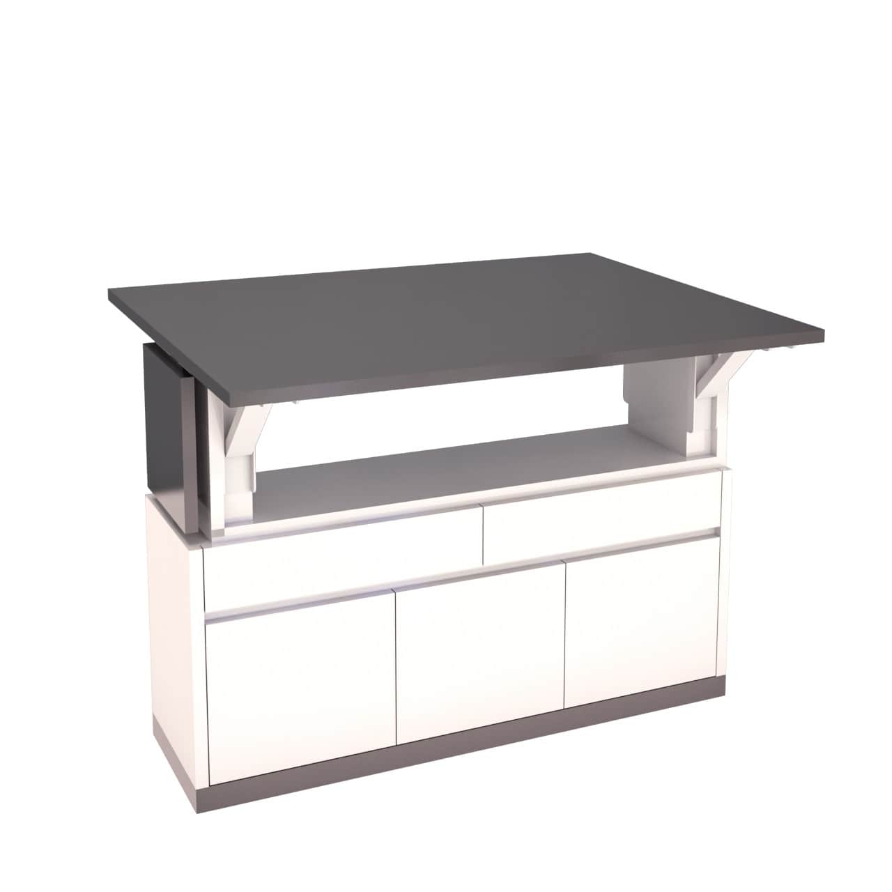 Multi-Purpose Dining Table - rear_view