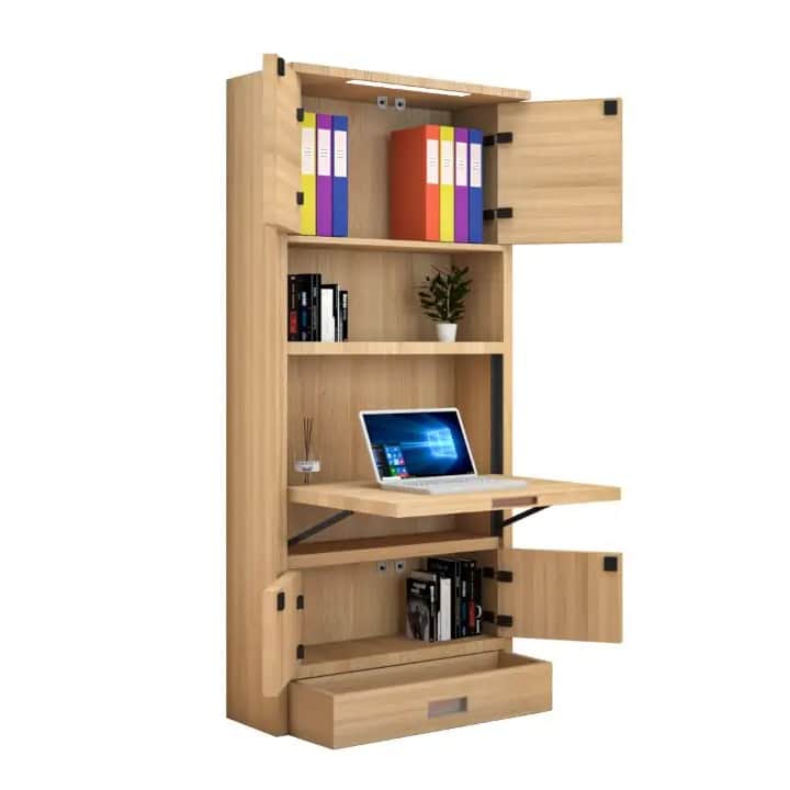 Study Table with Multiple Functions - front_view