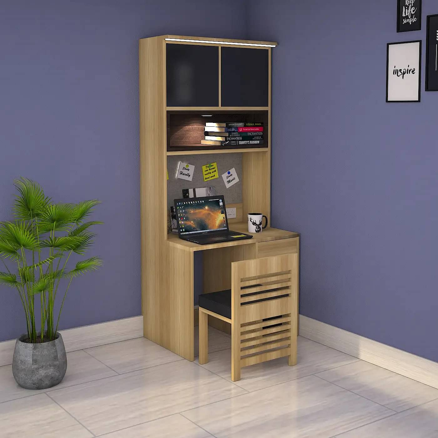 Multi Functional Study Table with Chair