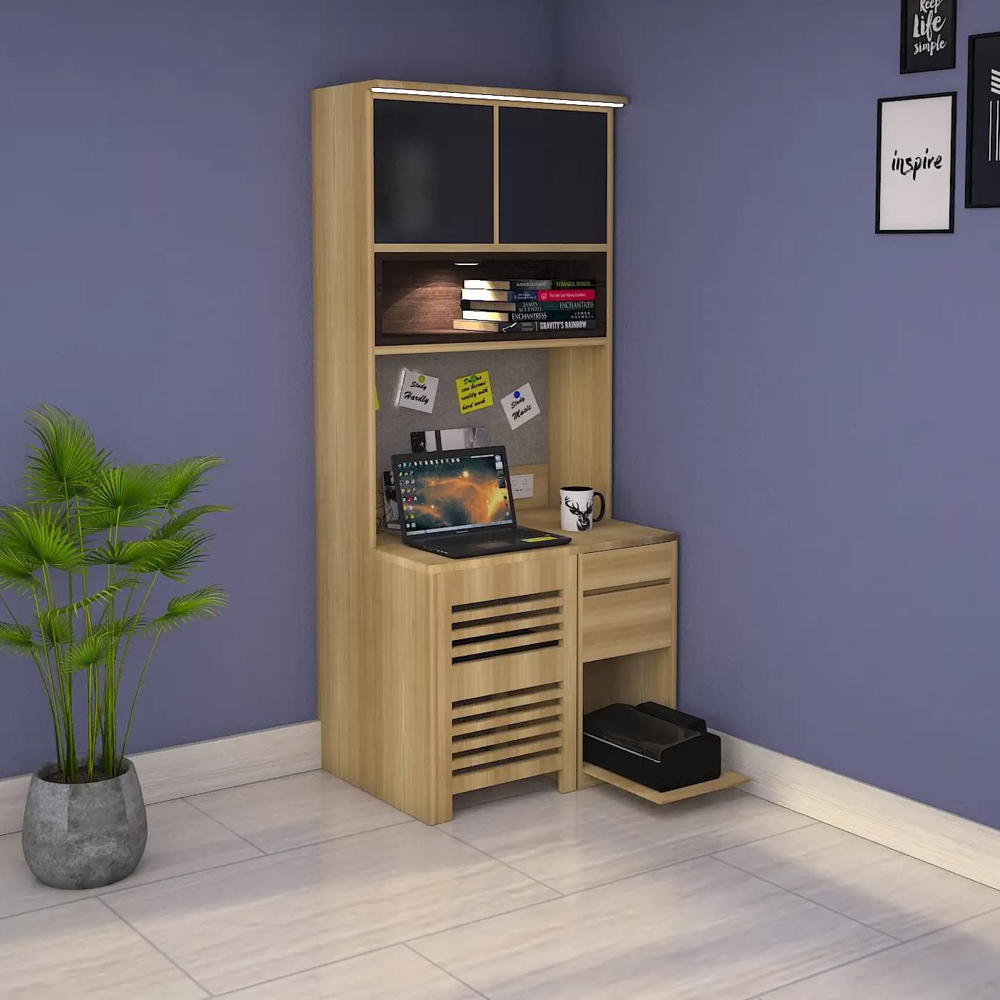 Multi Functional Study Table with Chair