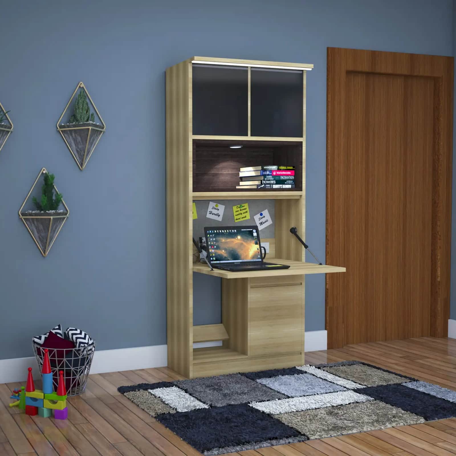 Multi Functional Study Table - front_view