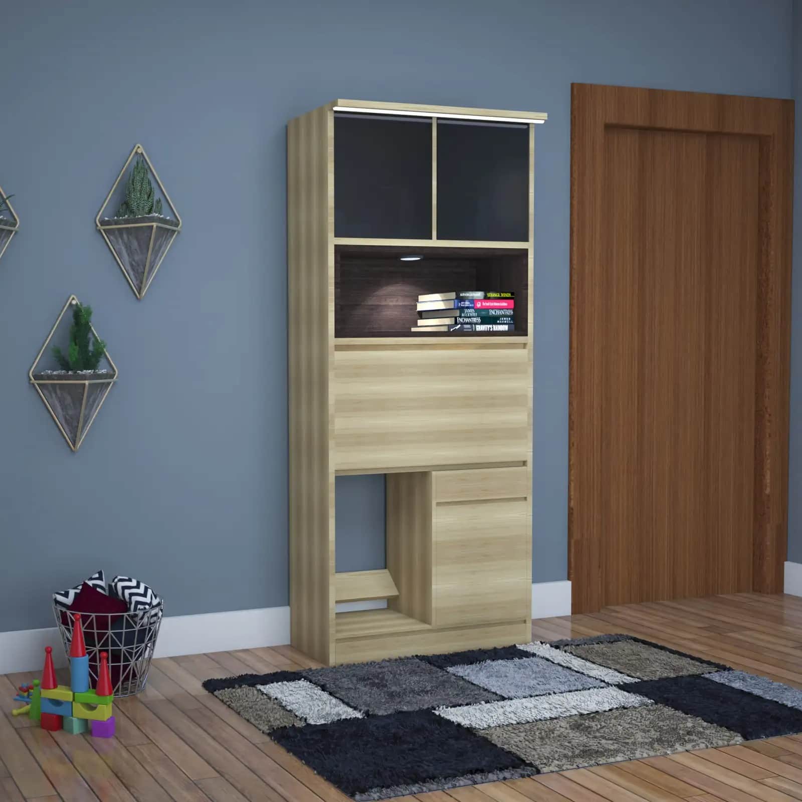 Multi Functional Study Table - top_view