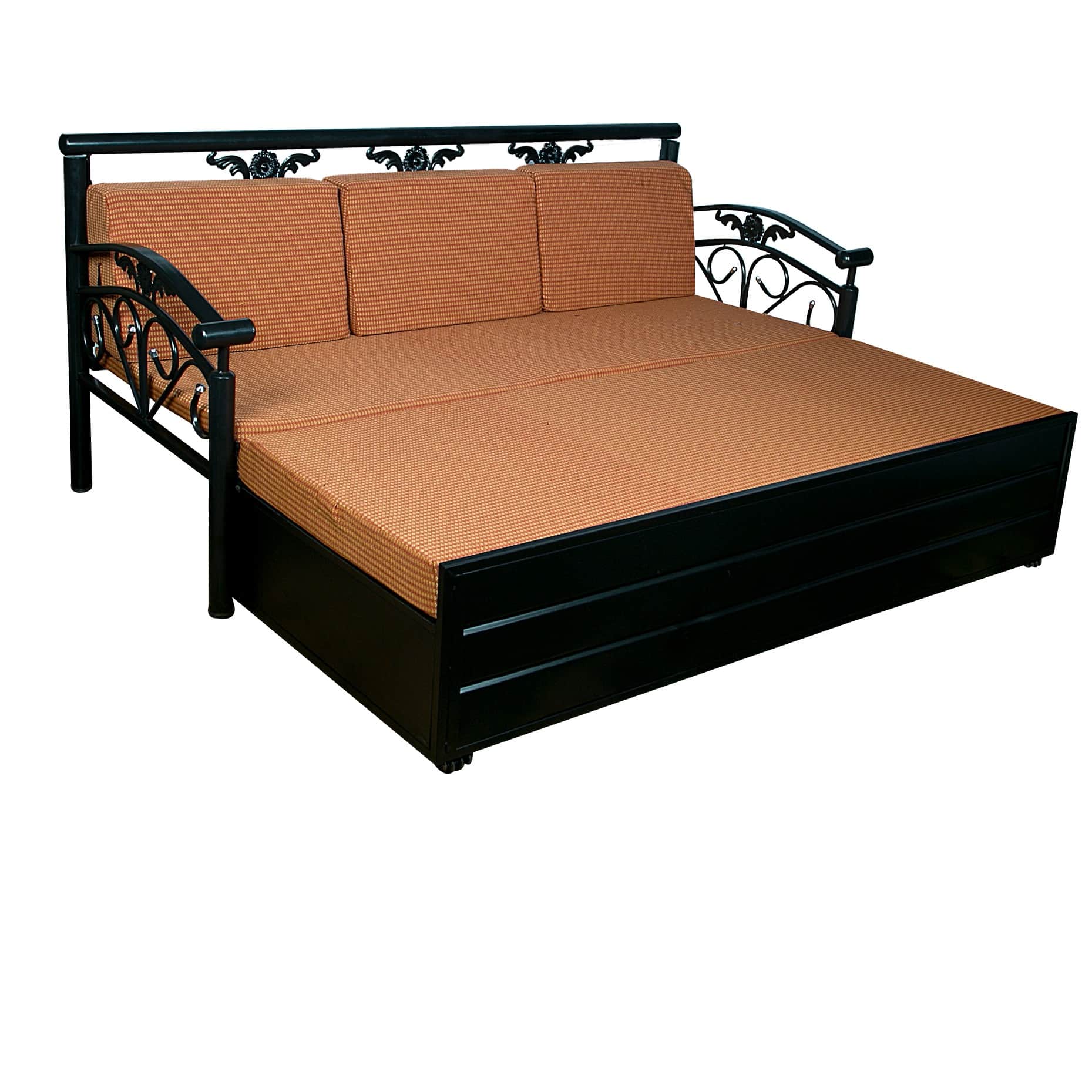 Carlisle Sofa Cum Bed With Hydraulic Storage - top_view
