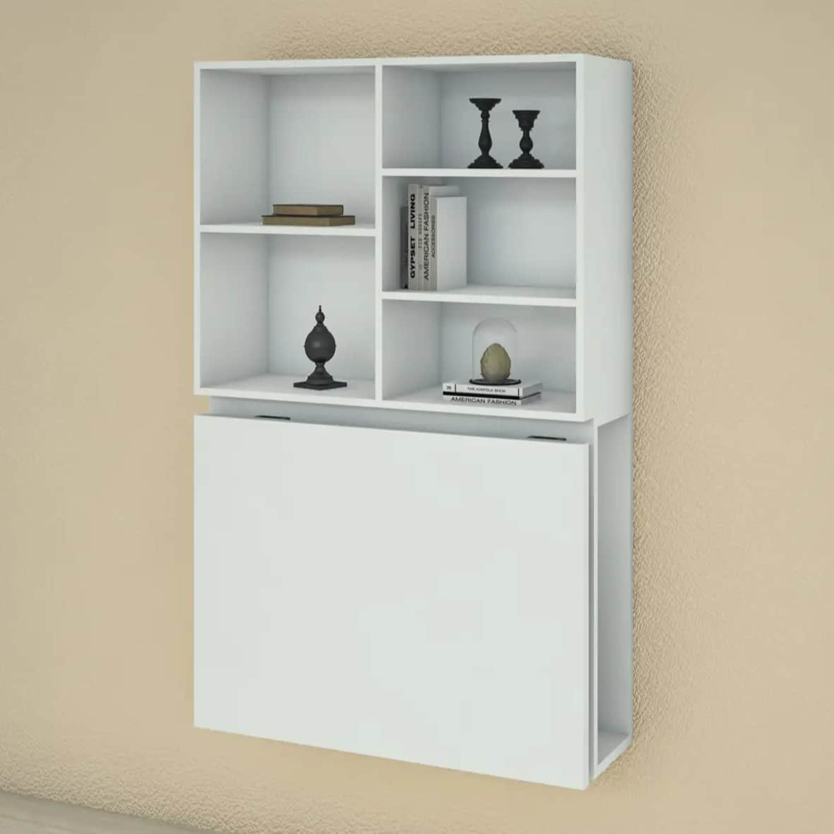 Wall E Space Saving Study Unit - front_view