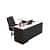 Madrid Foldable Executive Table - photo