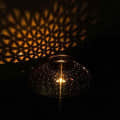 Metal Handicraft Netted Handi Shape Degchi T Light Candle Holder - front_view