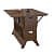 Gwita Foldable Table - rear_view