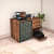 C Desk Uno Multi Functional Study Unit - rear_view