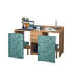 C Desk Duo Multi Functional Study Unit - front_view