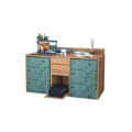C Desk Duo Multi Functional Study Unit - top_view
