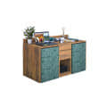 C Desk Duo Multi Functional Study Unit - left_view