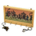 Gemstone Painting Key Holder - top_view
