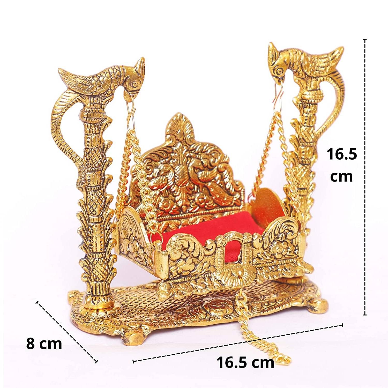 Krishna Metal Swing Laddu Gopal Jhula