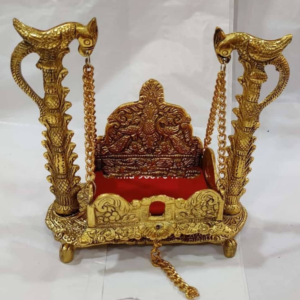 Krishna Metal Swing Laddu Gopal Jhula