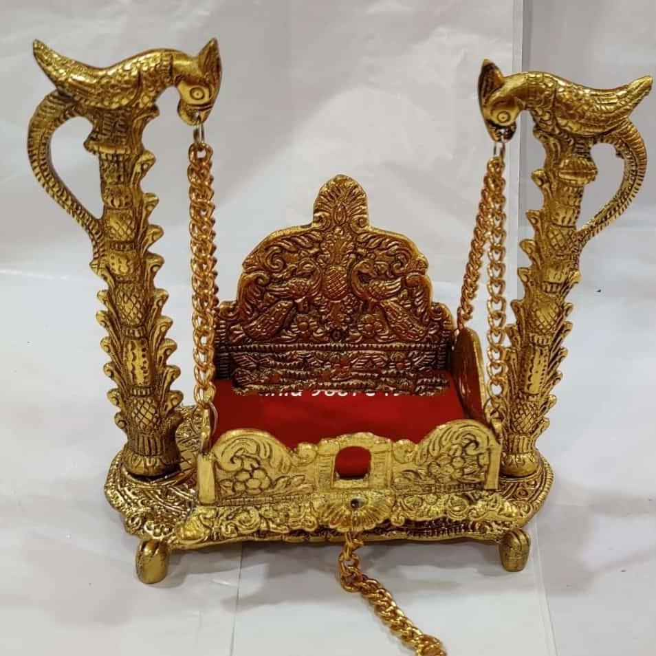Krishna Metal Swing Laddu Gopal Jhula