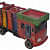Vintage Style Classic Wooden Truck Showpiece - front_view