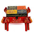 Handicraft Elephant Trunk Shape Storage Box - photo