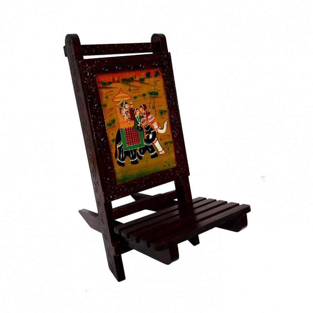 Beautiful Hand Painted Mobile Phone Stand - photo