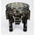 Wooden Rajasthani Hand Painted Elephant Stool - photo