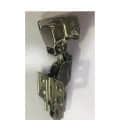 Integrated soft close hinges with mounting plates (4 holes) 0 crank - front_view