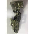 Integrated soft close hinges with mounting plates (4 holes) 0 crank - rear_view