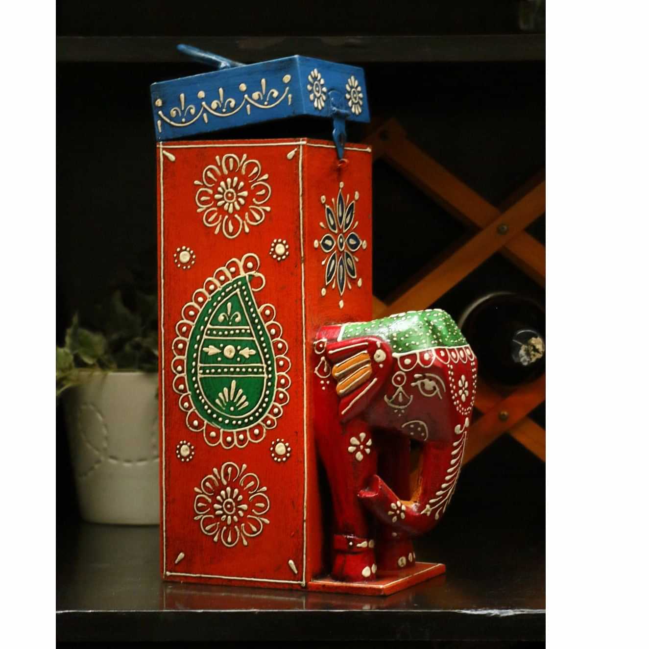 Primium Quality Wooden Wine Box - photo