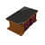 Puffin Lx Multi Functional Center Table - front_view