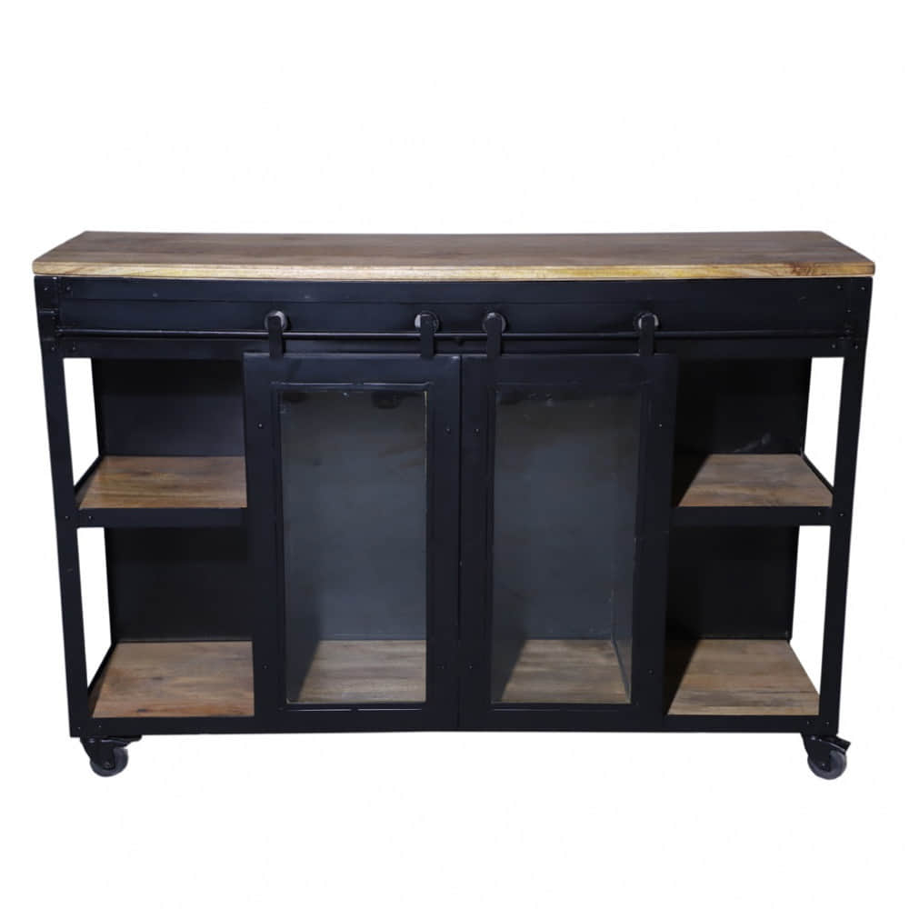 LIVING ROOM CABINET/ BAR CABINET - photo