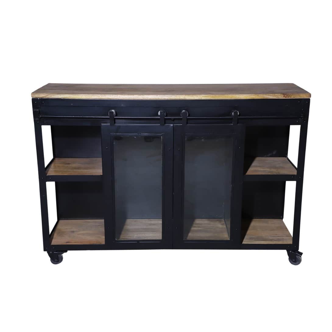 LIVING ROOM CABINET/ BAR CABINET - front_view