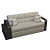 Funk LX Sofa Cum Bed (grey) - front_view