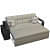 Funk LX Sofa Cum Bed (grey) - top_view