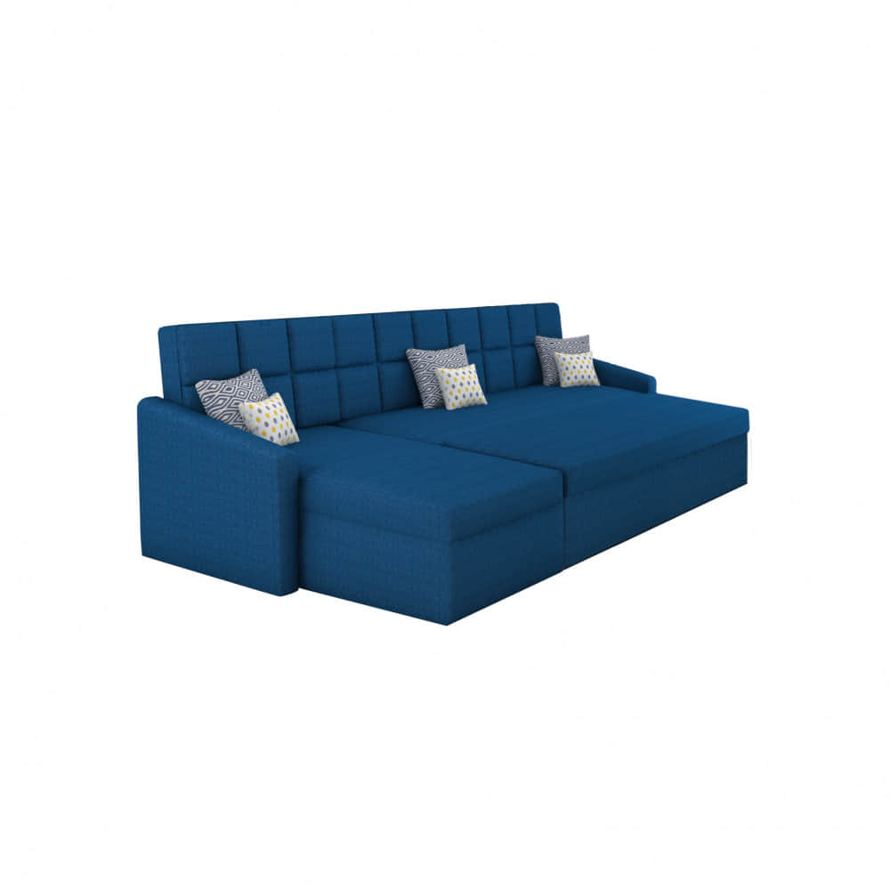 Funk LXi Sofa Cum Bed (Blue) - photo