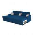 Funk LXi Sofa Cum Bed (Blue) - rear_view