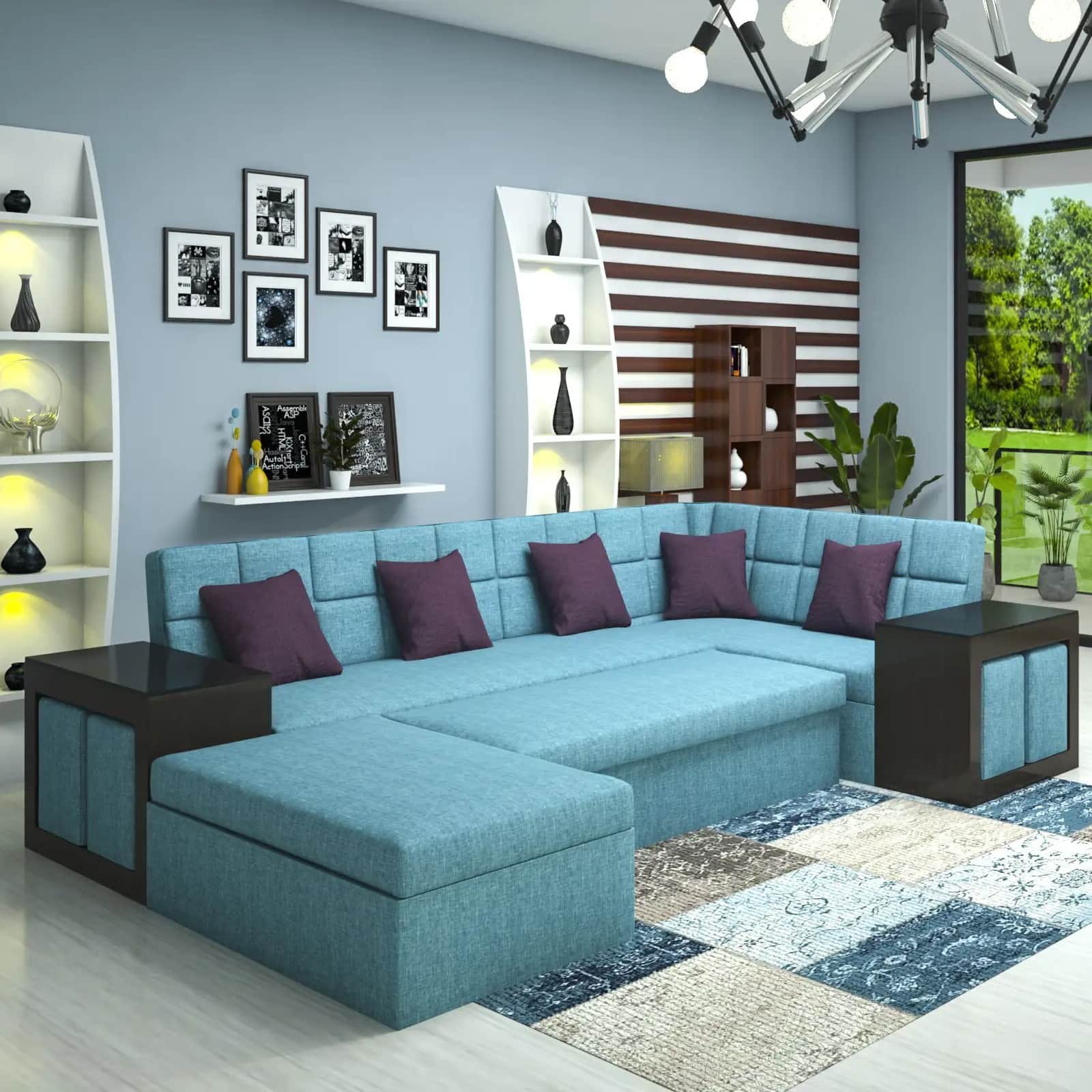 Cygnus Smart Sofa - top_view