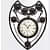 Industrial Style Retro Gear Analog Wall Clock - photo