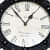 Industrial Style Retro Gear Analog Wall Clock - top_view